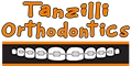 The Tanzilli Orthodontics logo for the scrolling header of the website